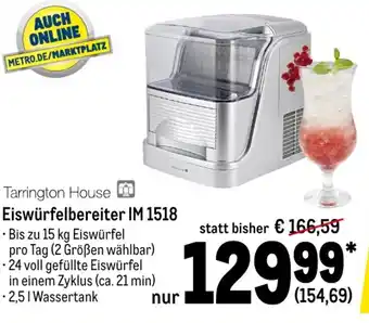 METRO Tarrington House Eiswürfelbereiter IM 1518 Angebot