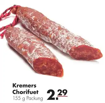 Handelshof Kremers Chorifuet 155 g Packung Angebot