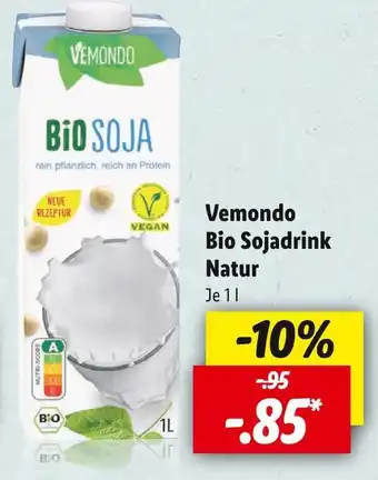 Lidl Vemondo bio sojadrink natur Angebot