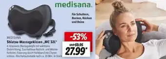 Lidl Medisana shiatsu-massagekissen „mc 32l“ Angebot