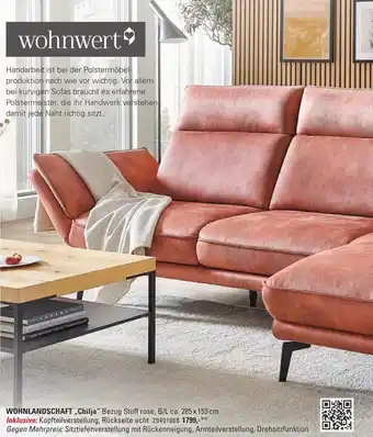 Höffner Wohnwert wohnlandschaft „chilja“ Angebot