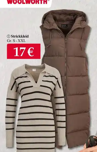 Woolworth Strickkleid Angebot