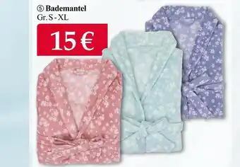 Woolworth Bademantel Angebot