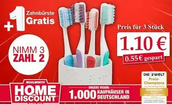 Woolworth Zahnbürste Angebot