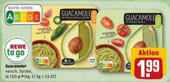 REWE Rewe to go guacamole Angebot