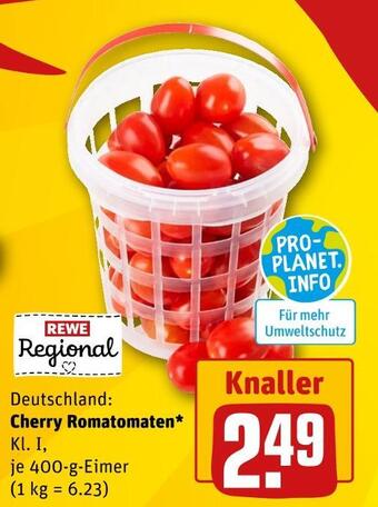 REWE Rewe regional cherry romatomaten Angebot