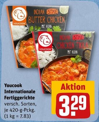 REWE Youcook internationale fertiggerichte Angebot