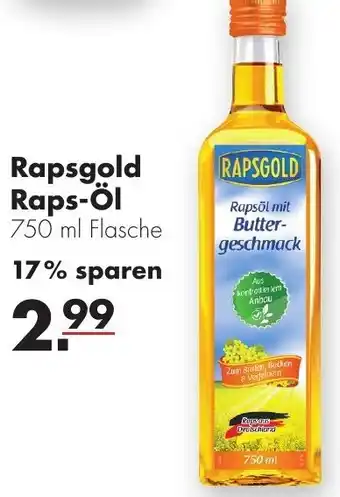 Handelshof Rapsgold Raps-öl 750 ml Flasche Angebot