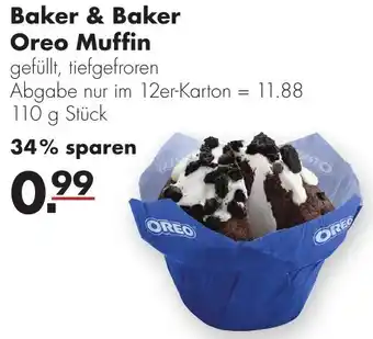 Handelshof Baker & Baker Oreo Muffin 110 g Angebot