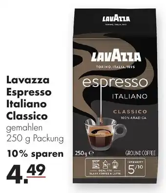 Handelshof Lavazza Espresso Italiano Classico 250 g Packung Angebot