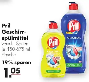 Handelshof Pril Geschirrspülmittel 450-675 ml Flasche Angebot