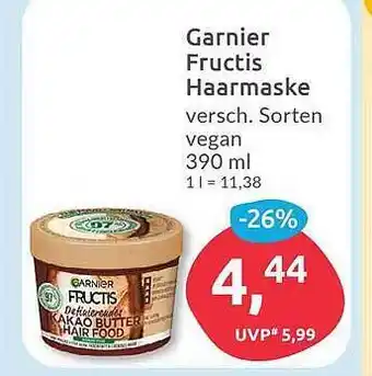 Budni Garnier fructis haarmaske Angebot