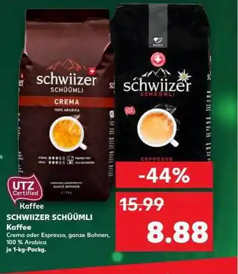 Kaufland Schwiizer schüümli kaffee Angebot