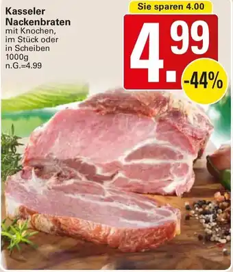 WEZ Kasseler Nackenbraten 1000g Angebot