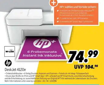 MEDIMAX HP Desk Jet 4120e Angebot