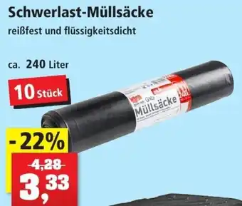 Thomas Philipps Schwerlast Müllsäcke ca. 240 Liter Angebot