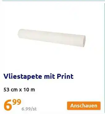 Action Vliestapete mit print Angebot