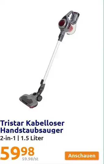 Action Tristar kabelloser handstaubsauger Angebot