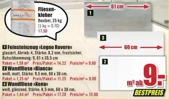 B1 Discount Baumarkt Feinsteinzeug Legno Rovere Angebot