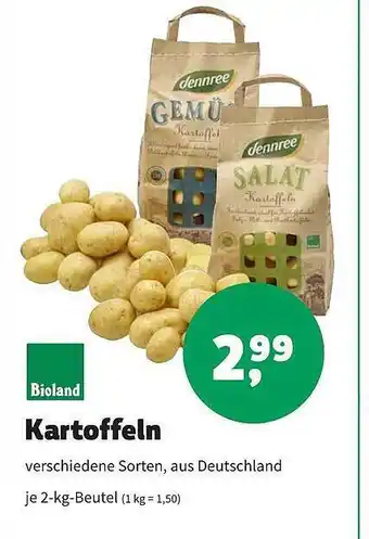 Erdi Biomarkt Kartoffeln Angebot