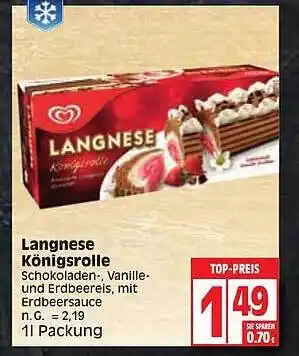 Edeka Langnese königsrolle Angebot