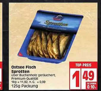 Edeka Ostsee fisch sprotten Angebot