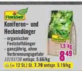 Hornbach Floraself koniferen- und heckendünger Angebot