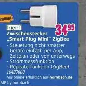 Hornbach Zwischenstecker „smart plug mini“ zigbee frient Angebot