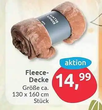 Budni Fleece-decke Angebot