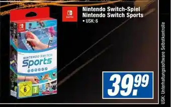 HEM Expert Nintendo switch-spiel sports Angebot