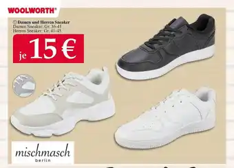 Woolworth Damen und herren sneaker Angebot