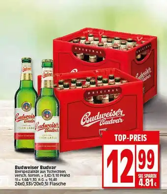 Elli Markt Budweiser budvar Angebot