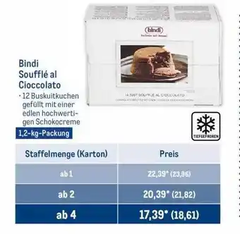 METRO Bindl soufflé al cioccolato Angebot