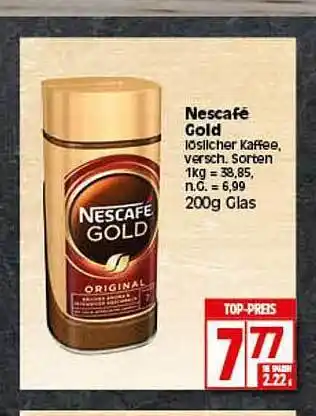 Elli Markt Nescafé gold Angebot