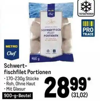 METRO Pro trace schwert fischfilet portionen Angebot