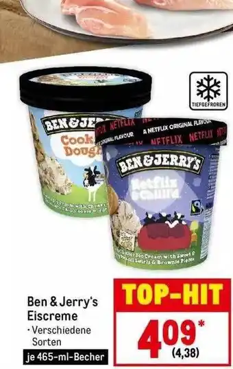 METRO Ben & jerry's eiscreme Angebot