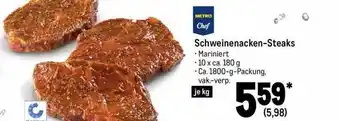 METRO Schweinenacken steaks Angebot