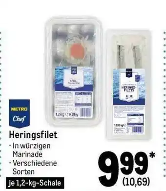 METRO Heringsfilet Angebot