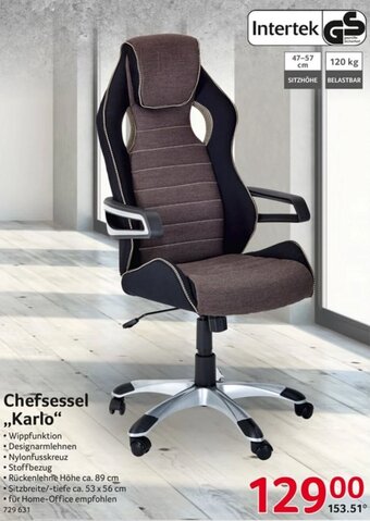 Selgros Chefsessel ,,Karlo" Angebot