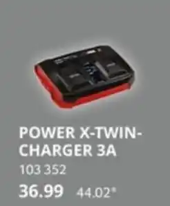 Selgros Einhell Power X-Twin-Charger 3A Angebot