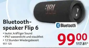 Selgros JBL Bluetooth-speaker Flip 6 Angebot