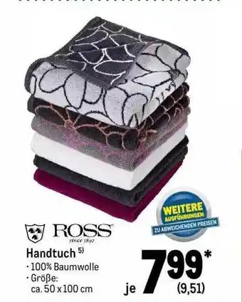 METRO Ross handtuch Angebot