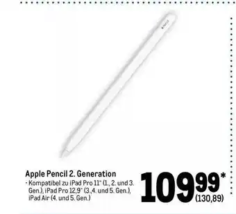 METRO Apple pencil 2. generation Angebot