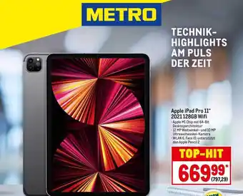 METRO Apple ipad pro 11 Angebot