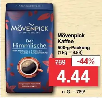 Famila Nord West Mövenpick Kaffee 500 g Packung Angebot