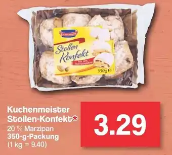 Famila Nord West Kuchenmeister Stollen Konfekt 350 g Packung Angebot