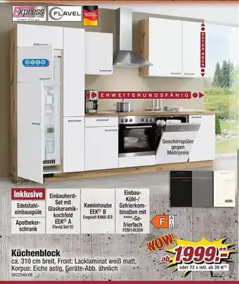 Poco Express küchenblock Angebot