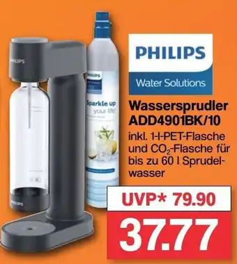 Famila Nord West Philips Wassersprudler ADD4901BK/10 Angebot