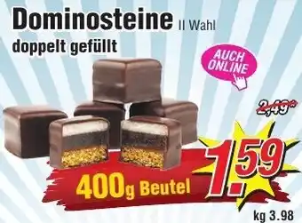 Wiglo Wunderland Dominosteine 400 g Beutel Angebot