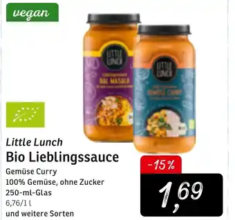 KONSUM Little Lunch  Bio Lieblingssauce  250ml Glas Angebot